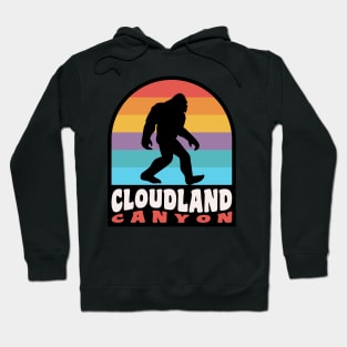 Cloudland Canyon State Park Bigfoot Sasquatch Georgia Hiking Hoodie